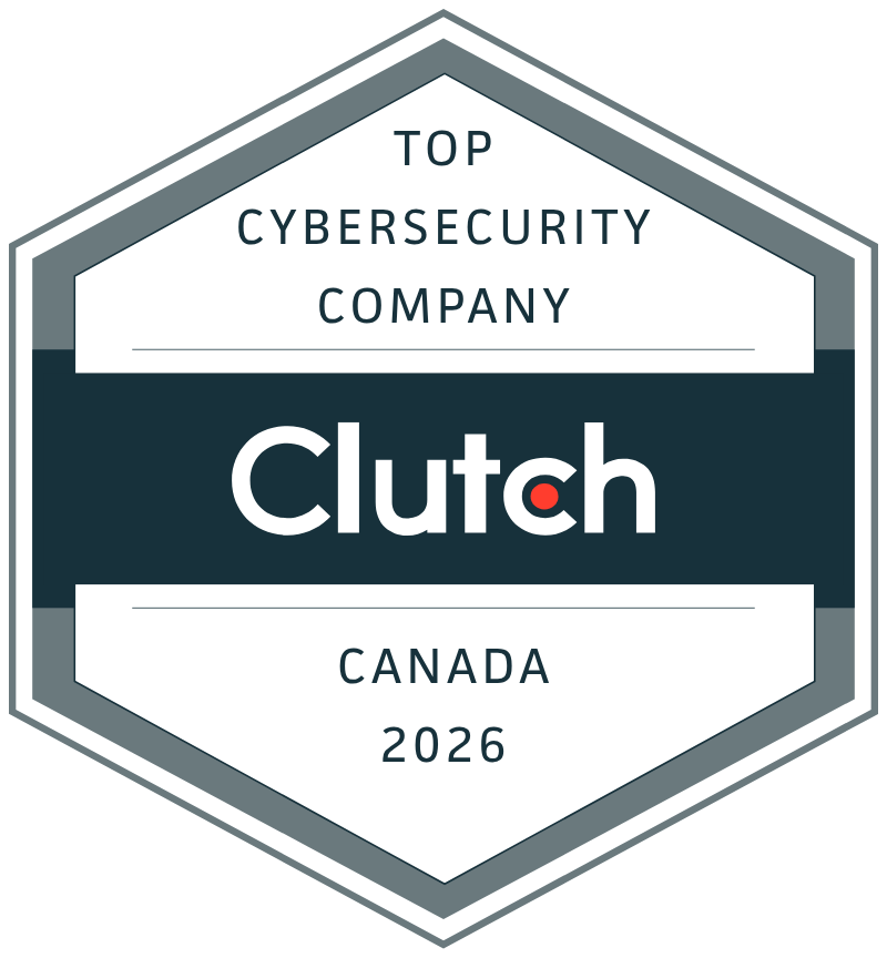 Top Clutch Cybersecurity Company Canada 2026 badge
