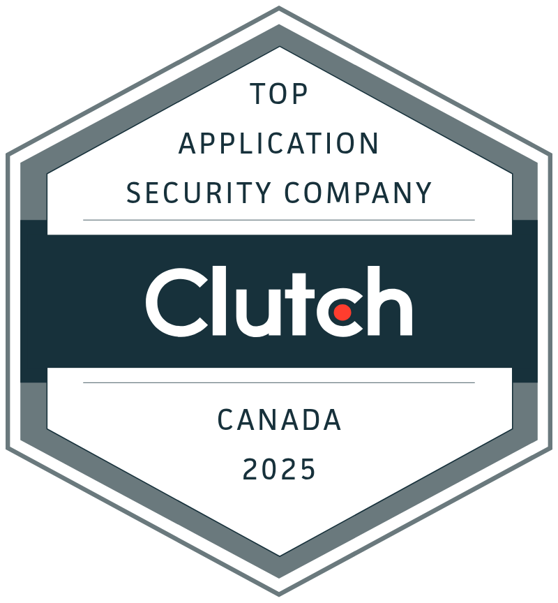 Top Clutch Application Security Company Canada 2025 badge