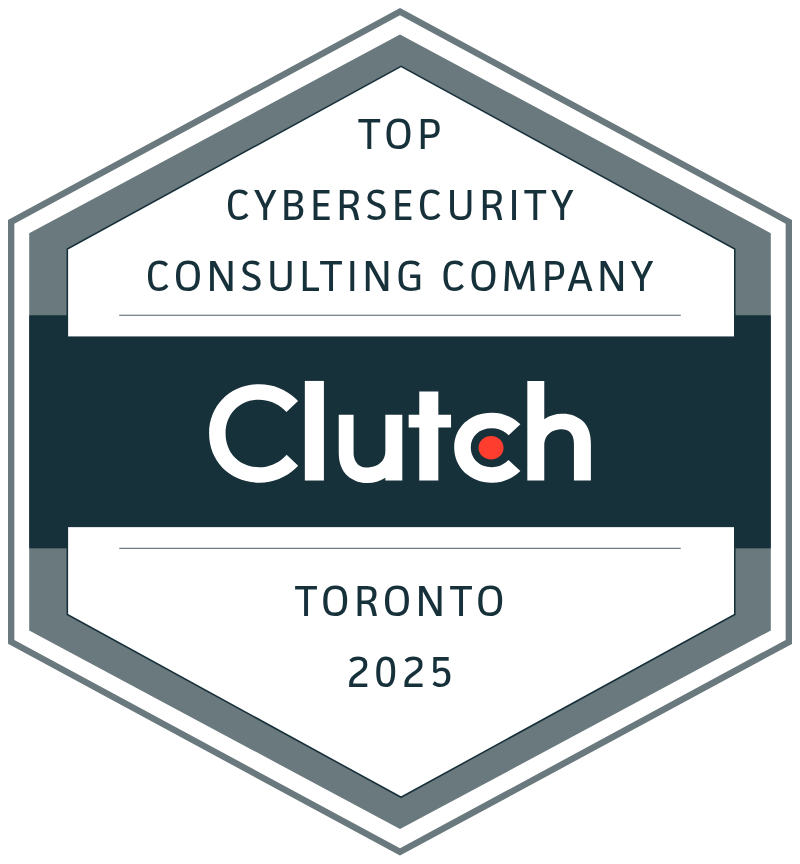Top Clutch Cybersecurity Consulting Company Toronto 2025 badge