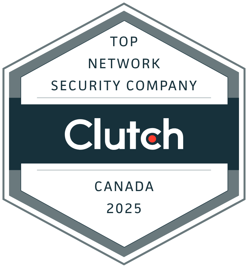 Top Clutch Network Security Company Canada 2025 badge